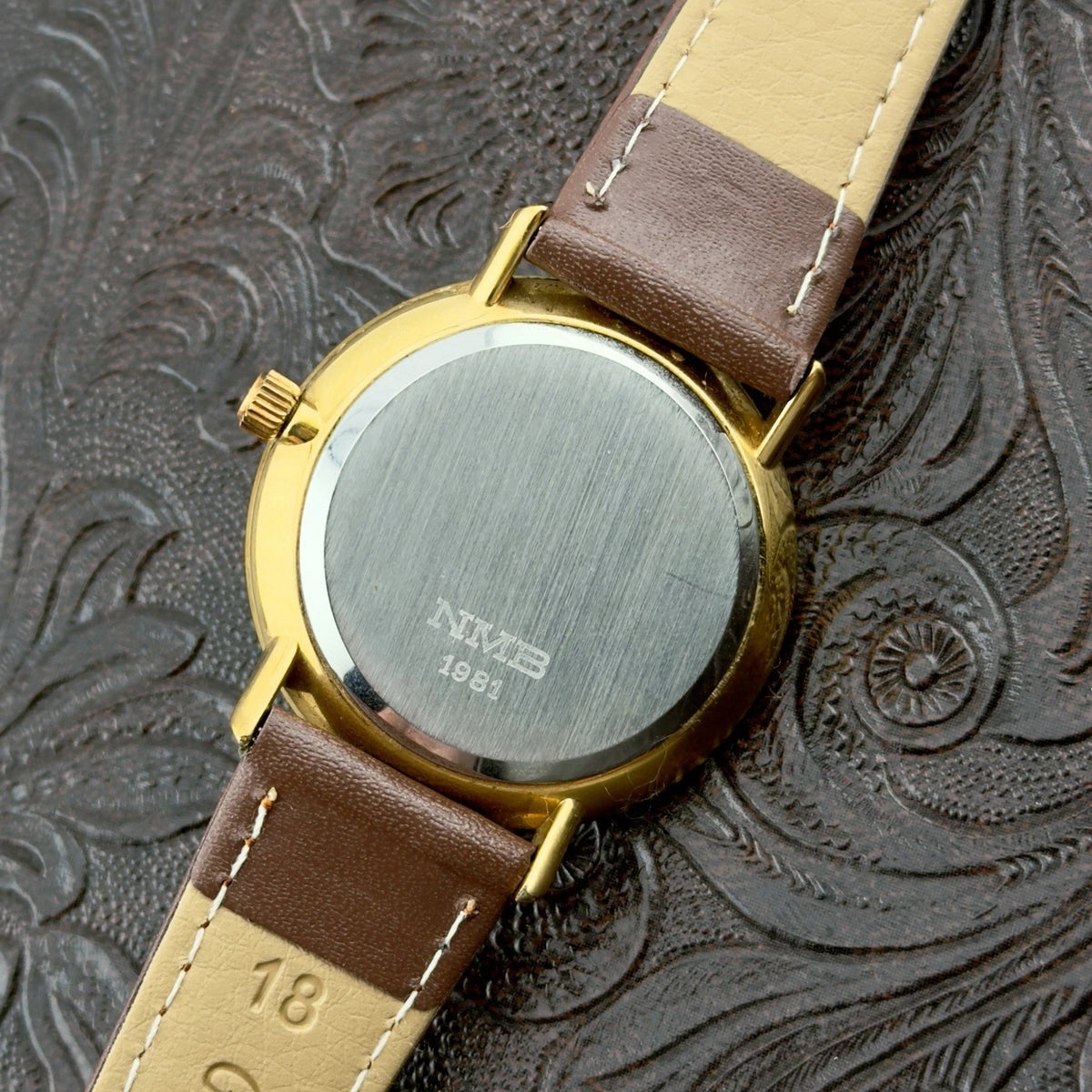 Vintage 1981 Omega De Ville Quartz - Gold Dial - Ref 191.0044