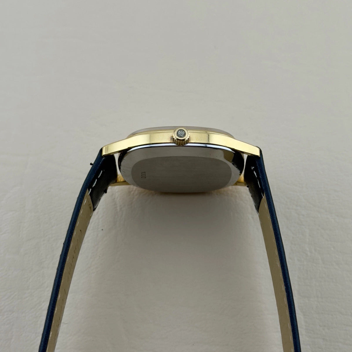 Vintage 1979 Omega De Ville Quartz - Gold Dial - Push Crown