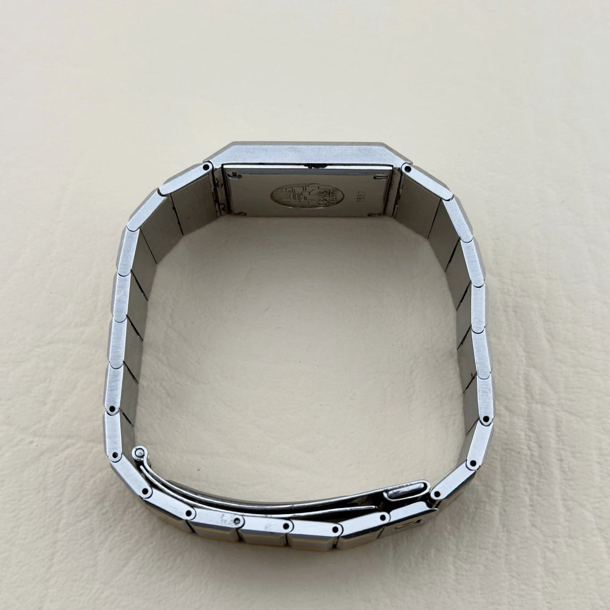 Vintage 1980s Omega De Ville Design - Two Tone Bracelet - Ref 595.0034
