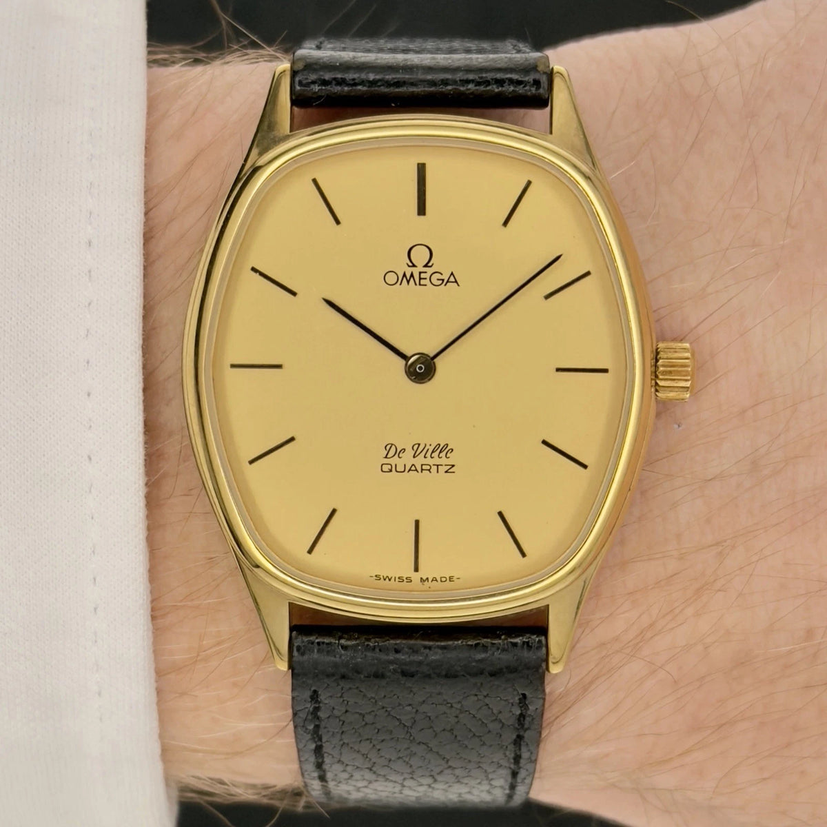 Vintage 1970’s Omega De Ville - Tonneau - Quartz - Ref.191.0074
