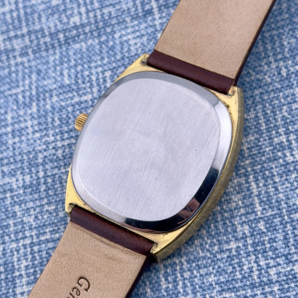 Vintage 1970s Omega De Ville - Gol Dial - Quartz - Ref 192.0035